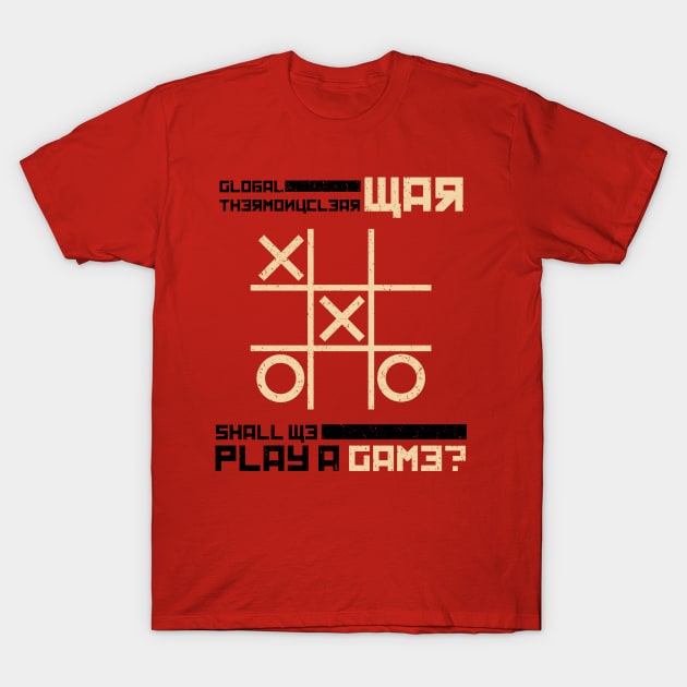 War Games T-Shirt by fishbiscuit